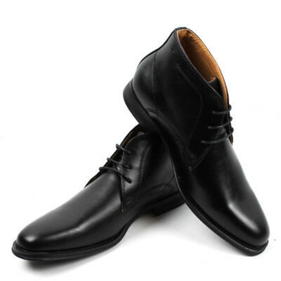 Santino Luciano Other - Santino Luciano Ankle Dress Lace Up Leather Boots